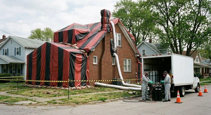 Tent Fumigation in Katy, TX