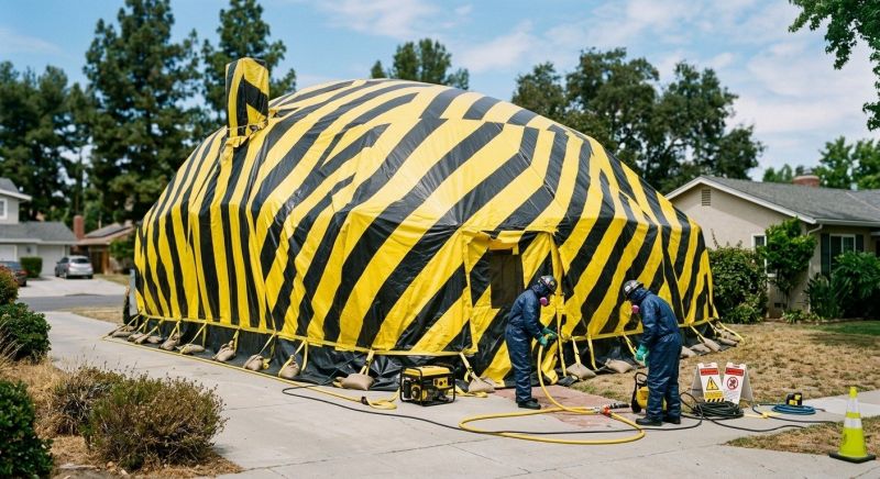 Termite Tenting in Woodbridge, VA